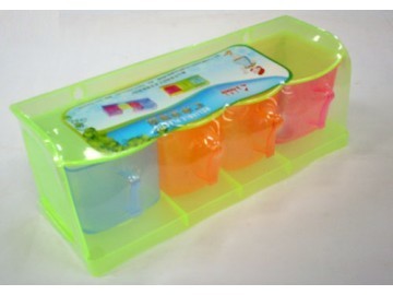 超值型四格調料盒塑料抽屜式調味盒調料罐_供應產(chǎn)品_佛山市南海區(qū)匯來寶塑膠制品廠